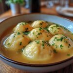 Sourdough Discard Dumplings: Quick and Easy Recipe 9 sourdough discard dumplings in chicken soup